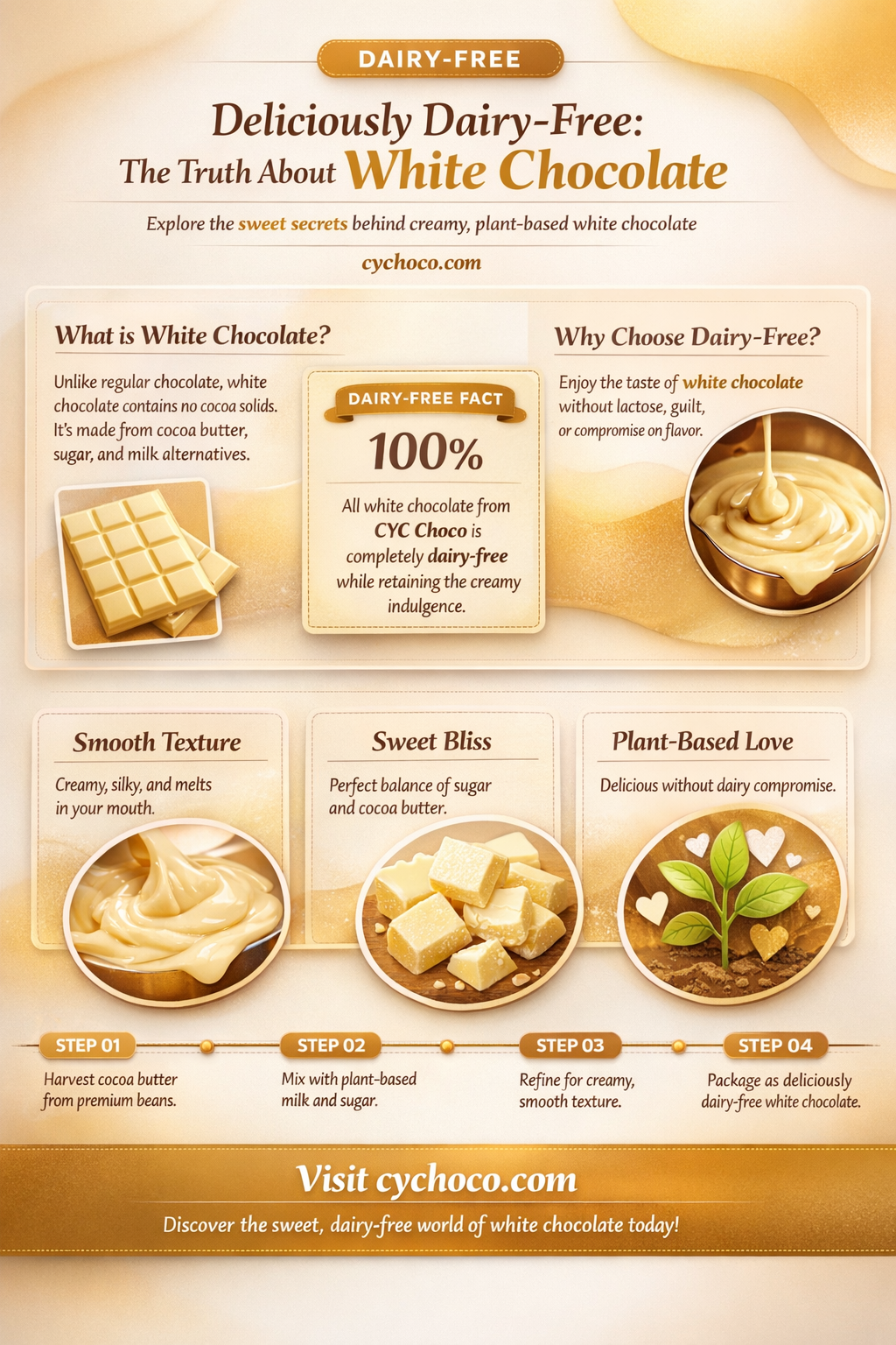 is white chocolate dairy free