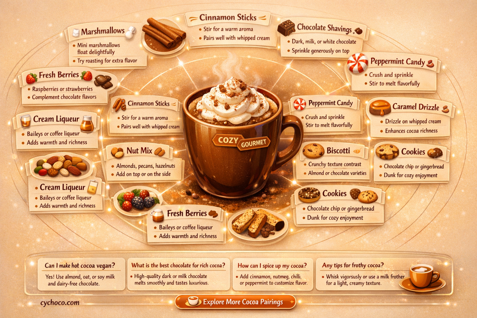 what to have with hot cocoa