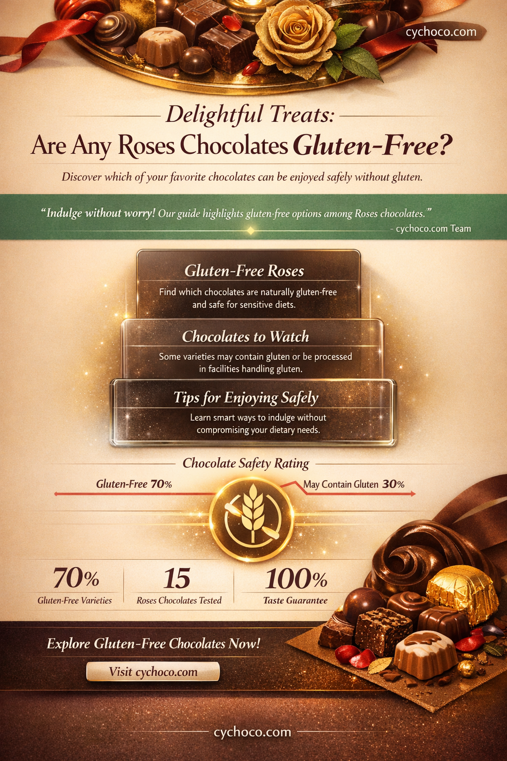 are any roses chocolates gluten free