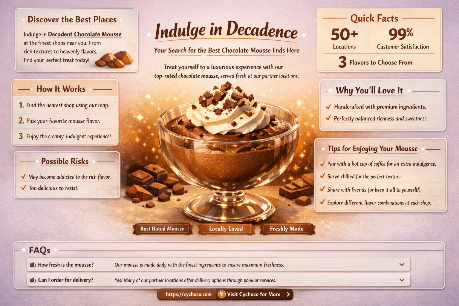 where to buy chocolate mousse