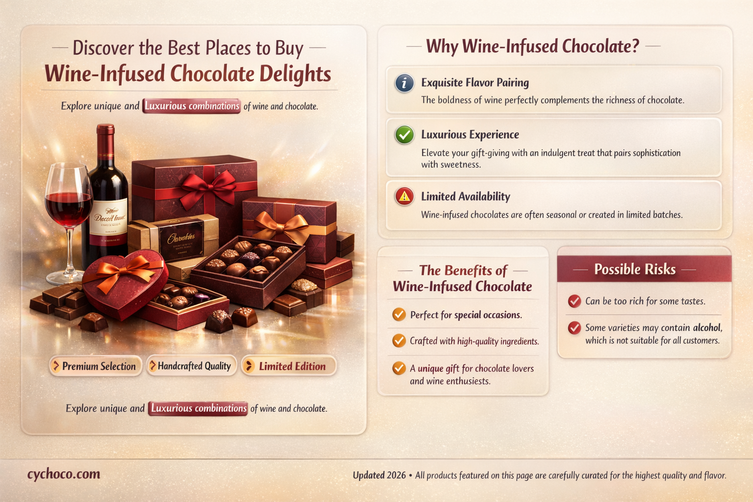 where to buy wine chocolate