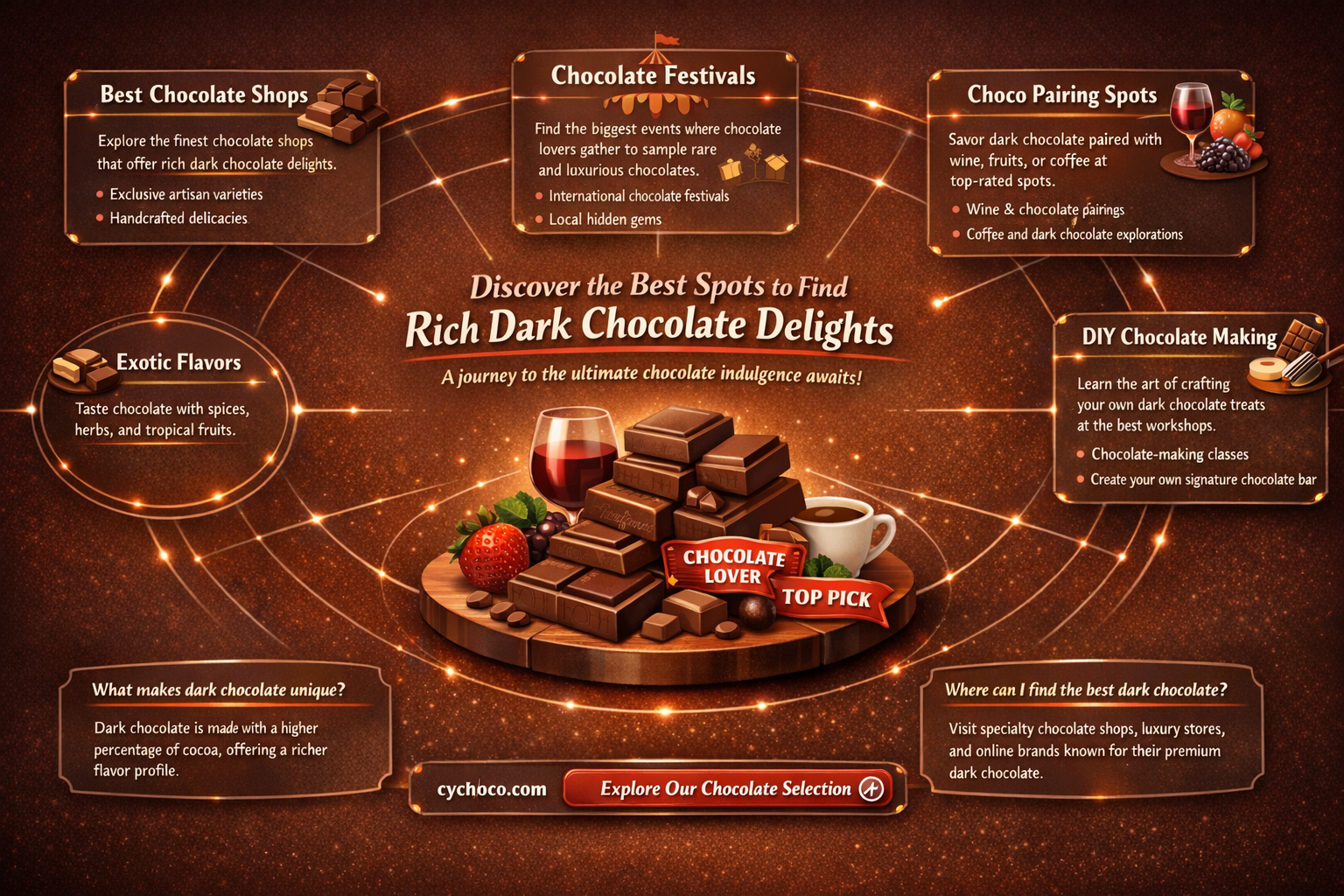 where to find dark chocolate