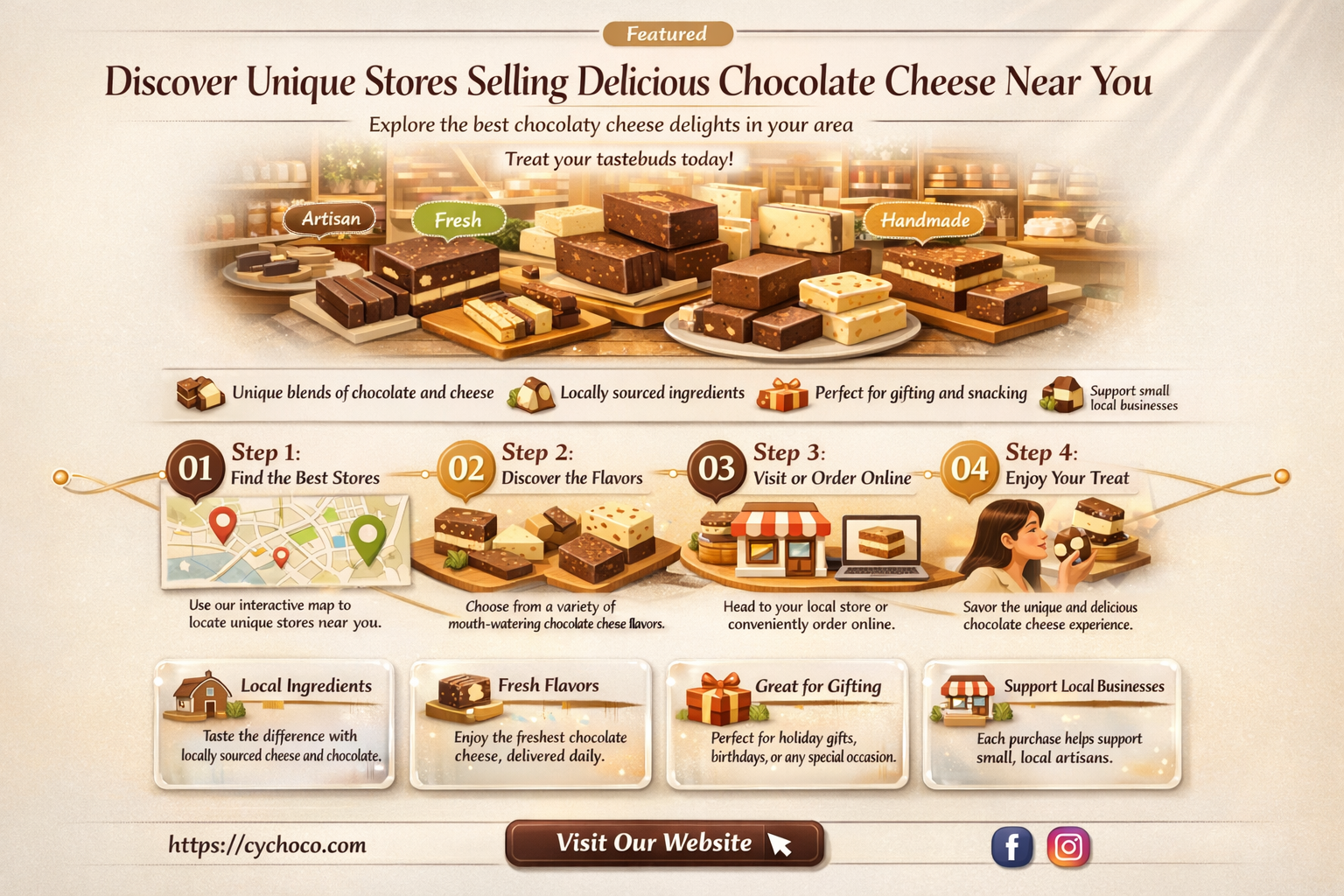 where to buy chocolate cheese