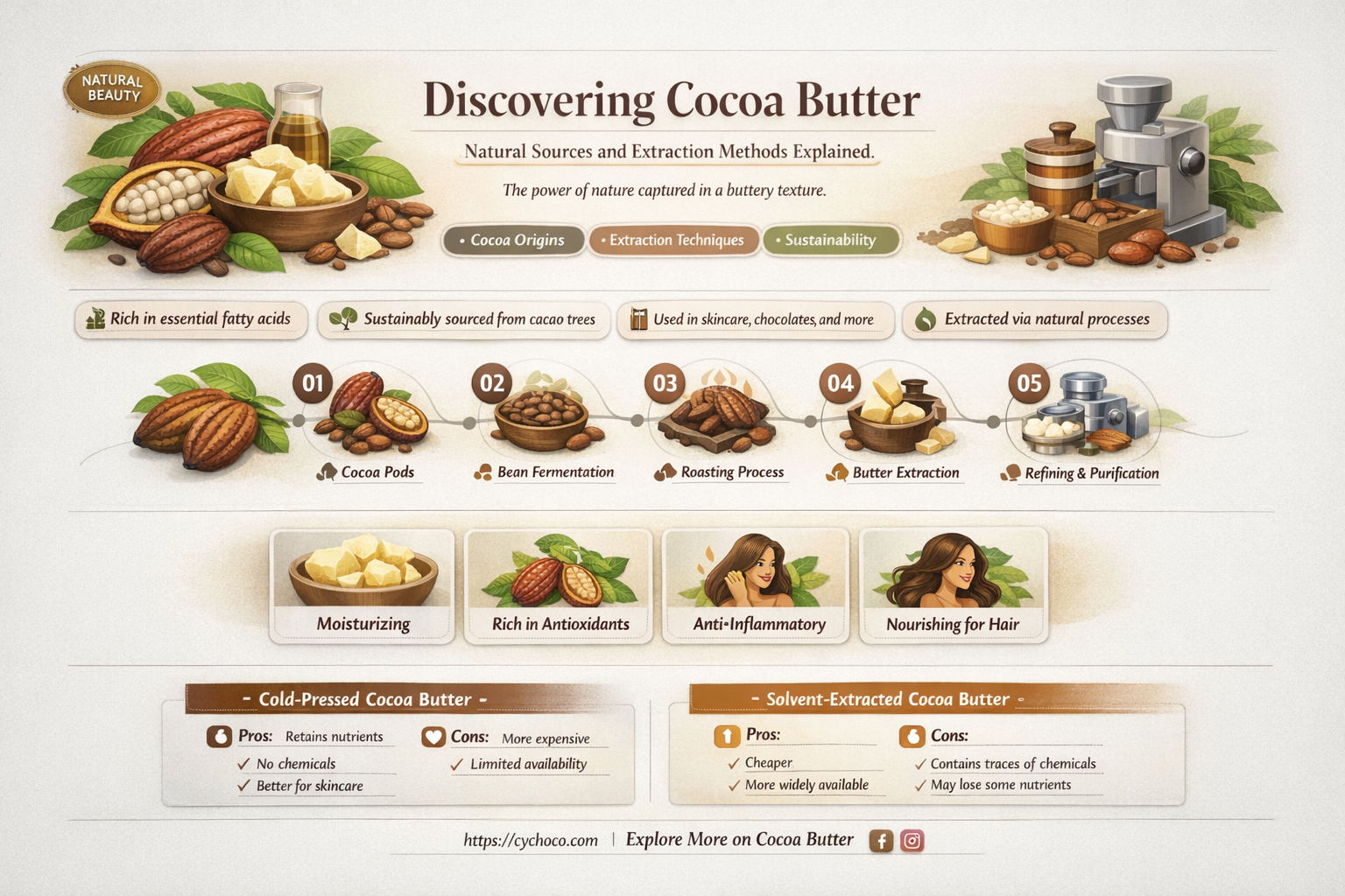 where do you find cocoa butter