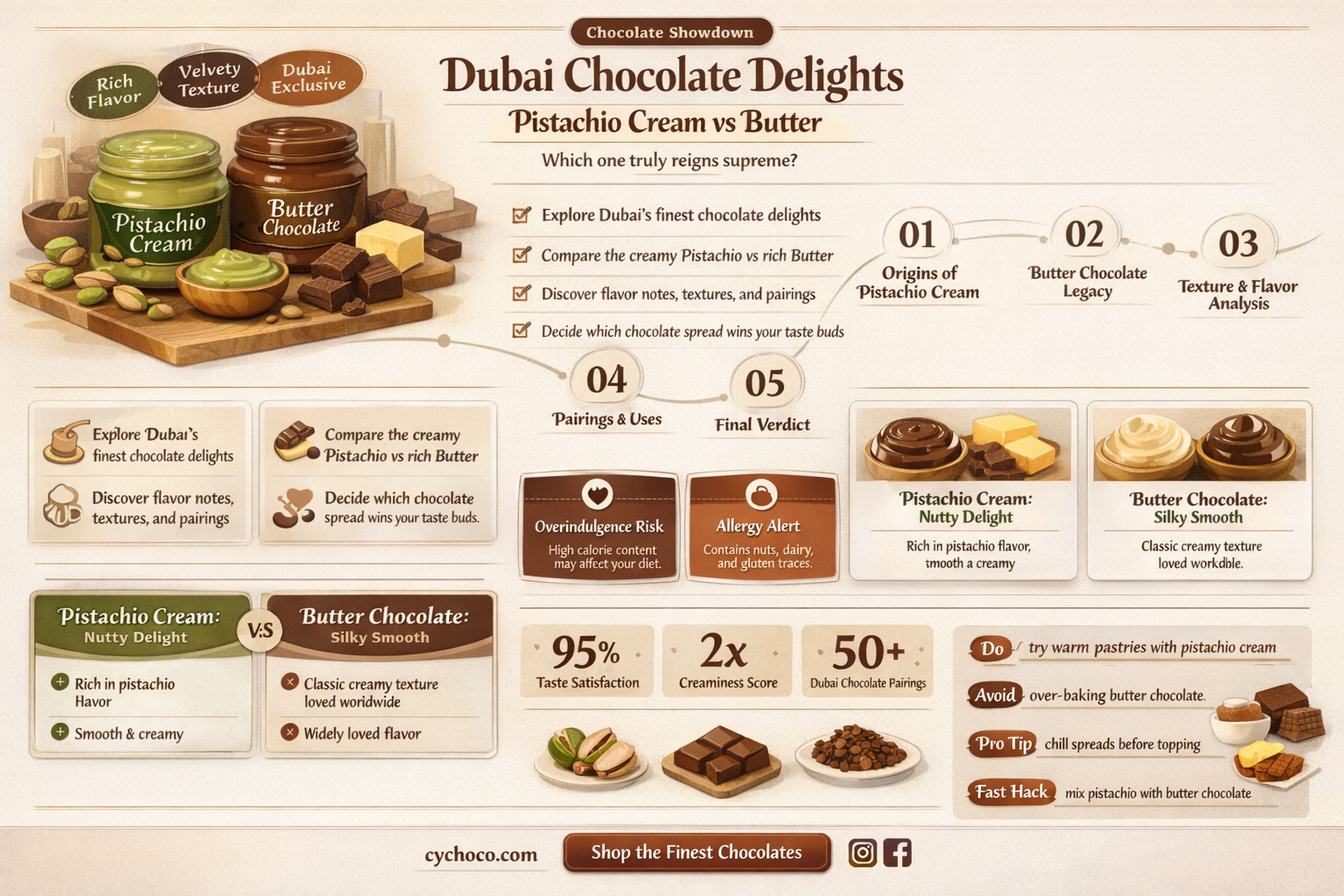 do you use pistachio cream or butter for dubai chocolate