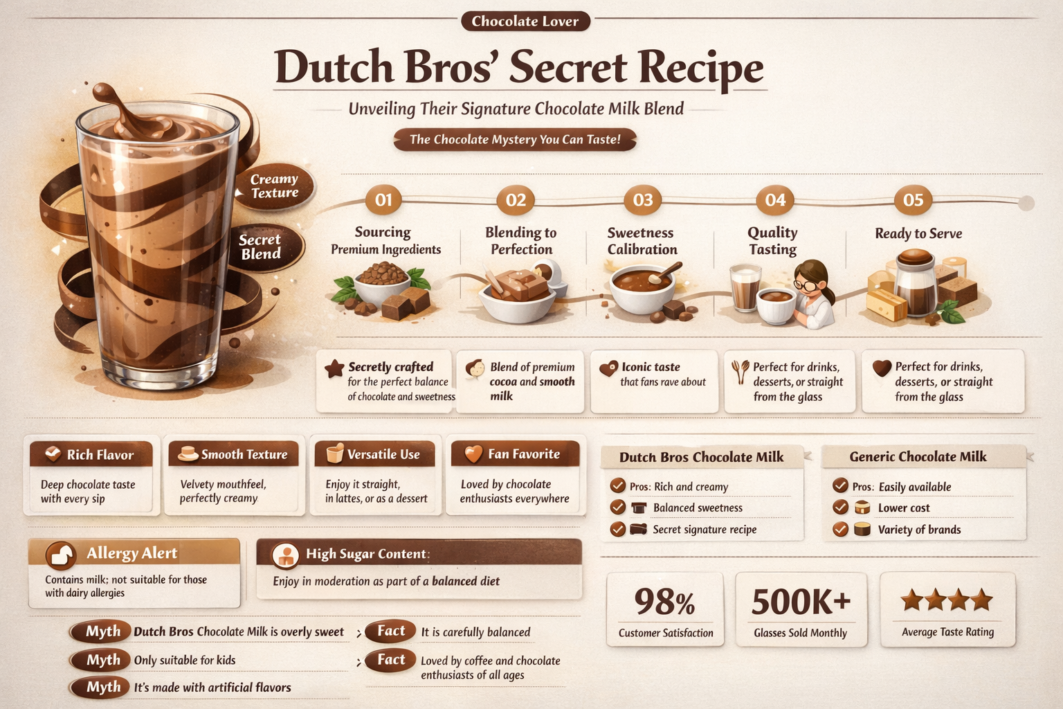 what chocolate milk does dutch bros use