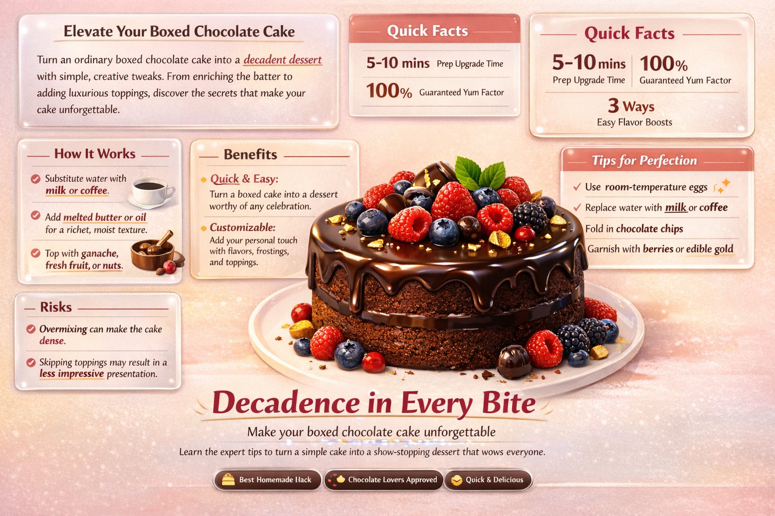 how to make a boxed chocolate cake better