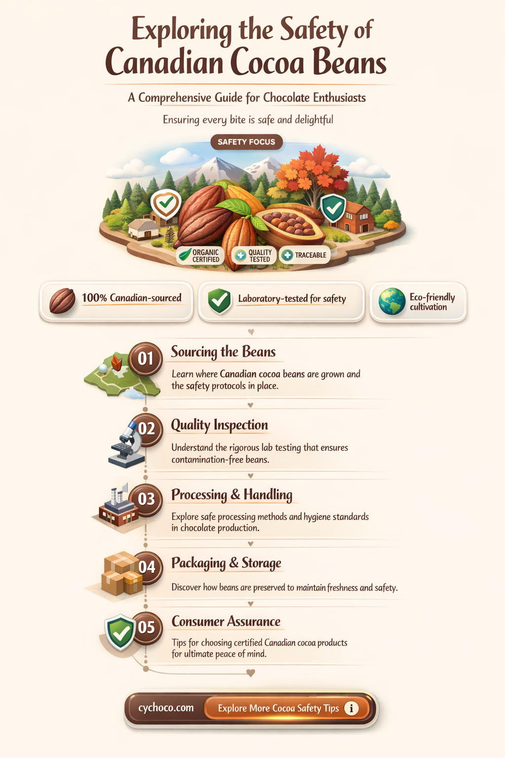 are cocoa beans from canada safe