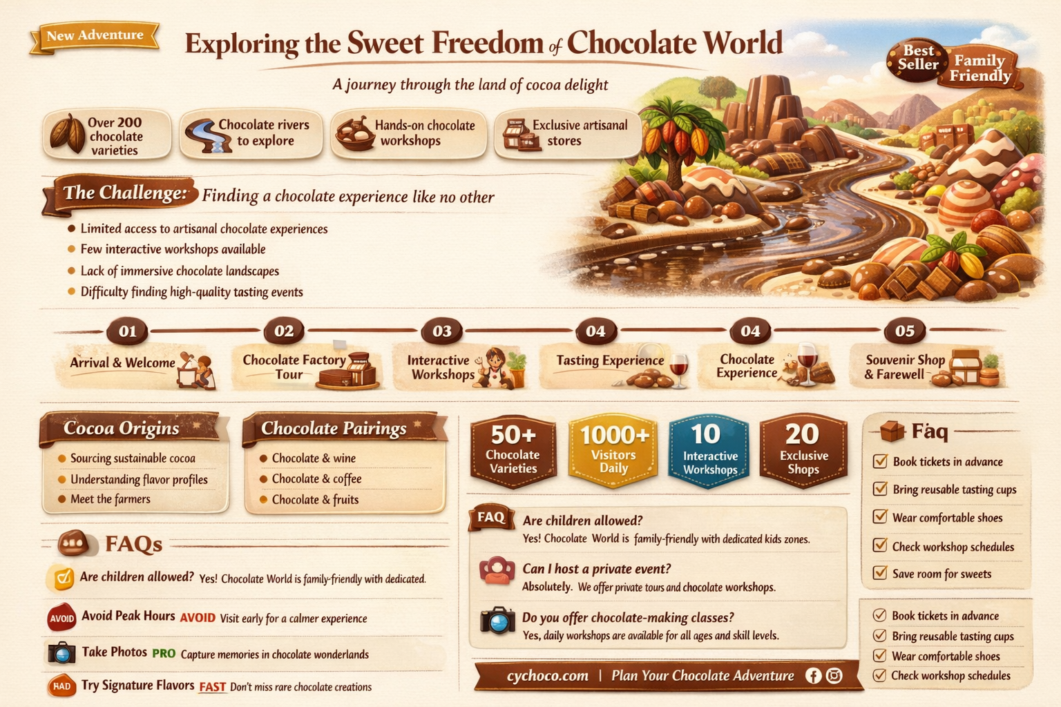 is chocolate world free