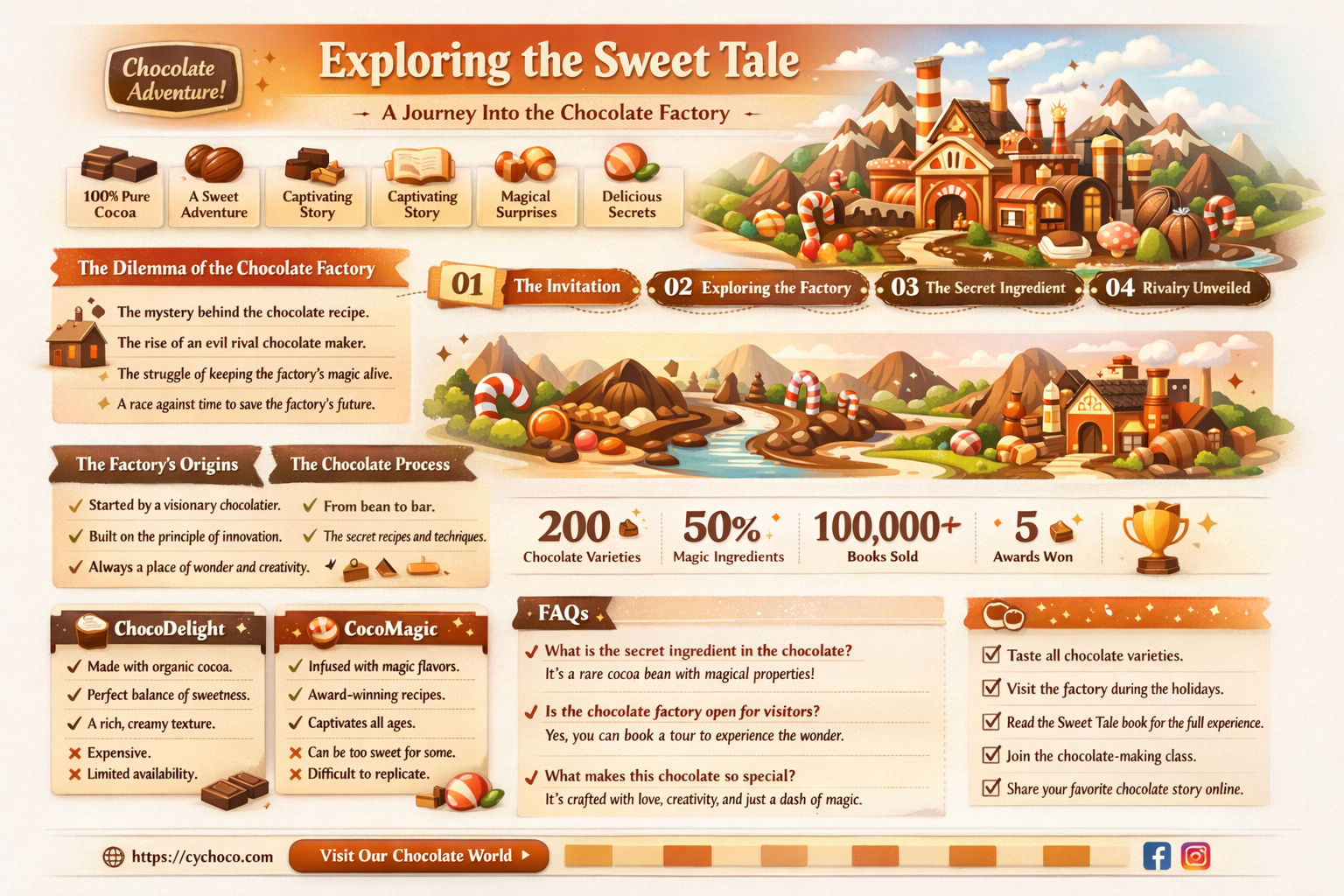 what is a book that goes to the chocolate factory