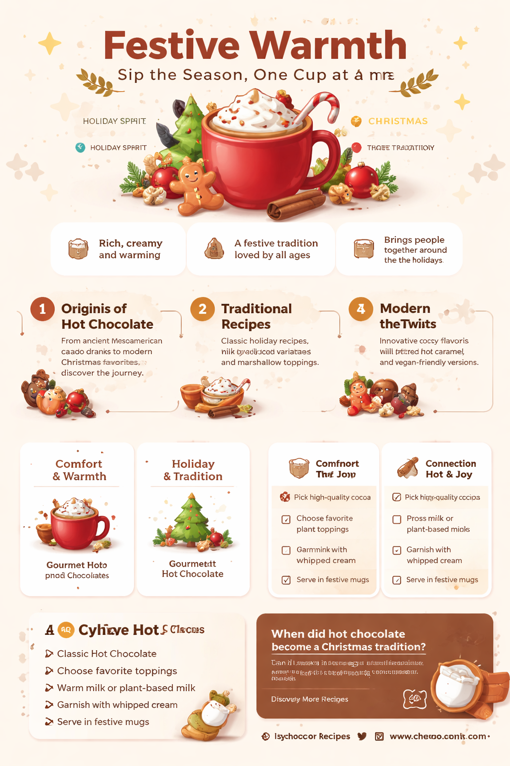 why do we drink hot chocolate on christmas