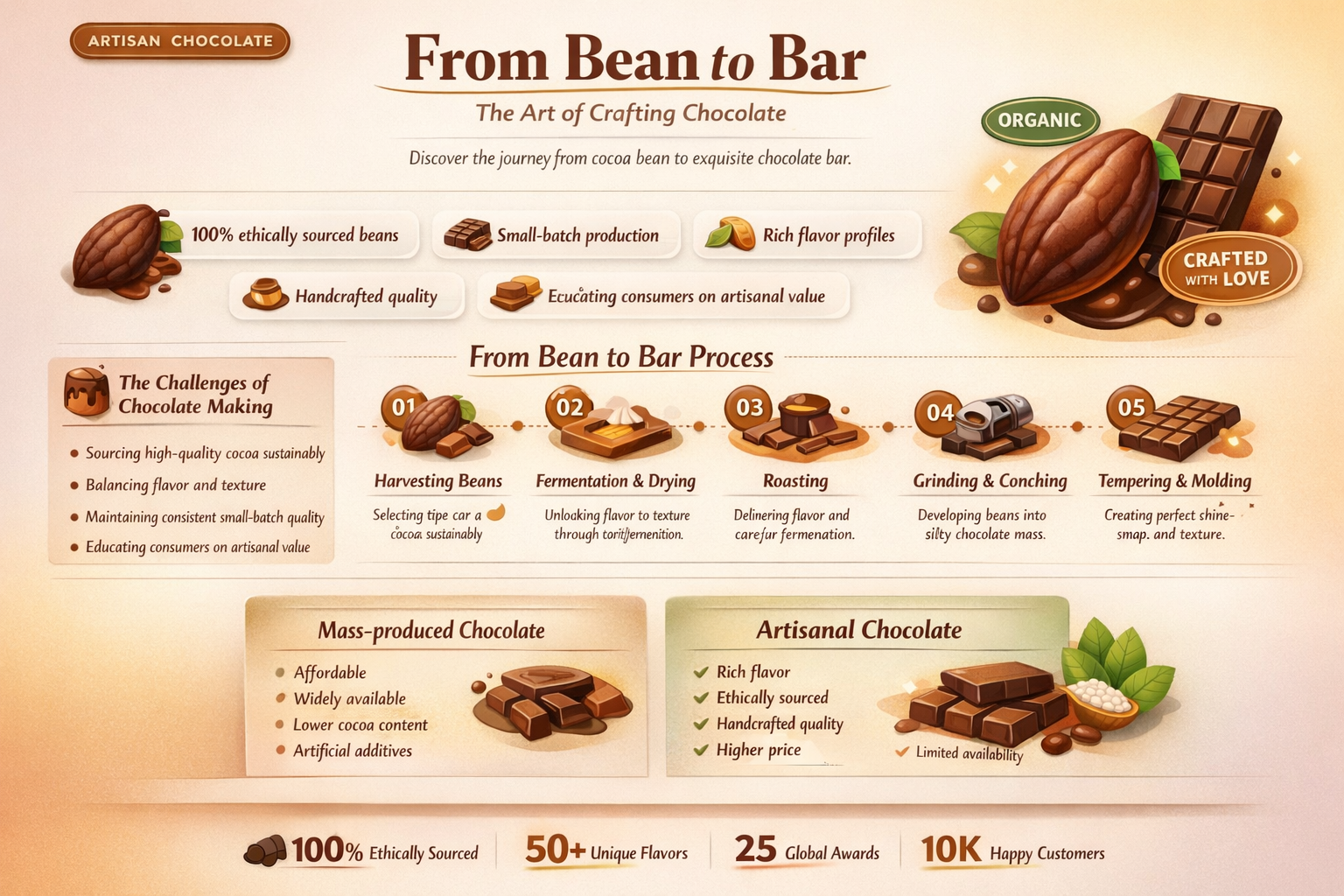 how to make chocolate from a cocoa bean