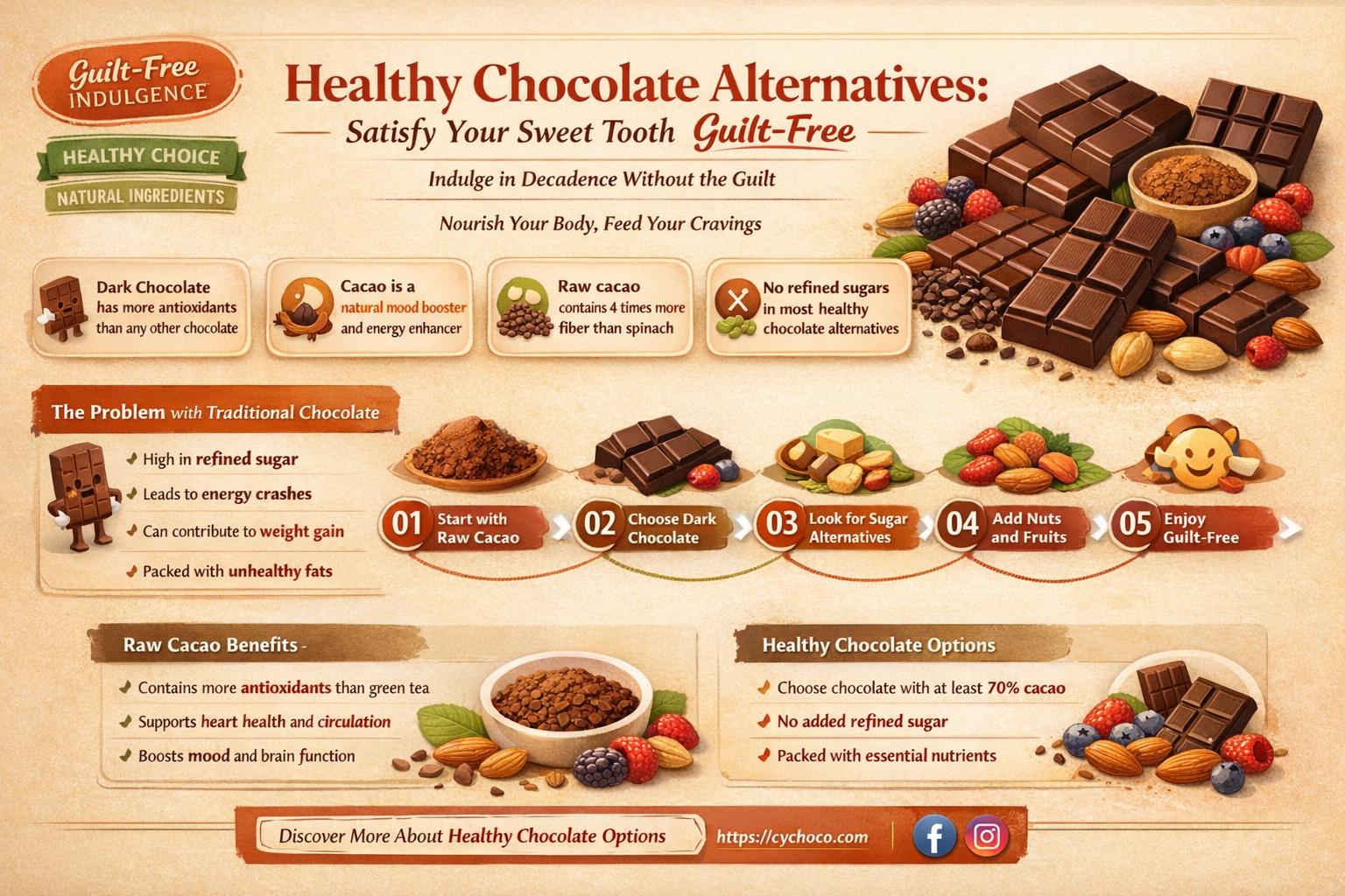 what to eat instead of chocolate