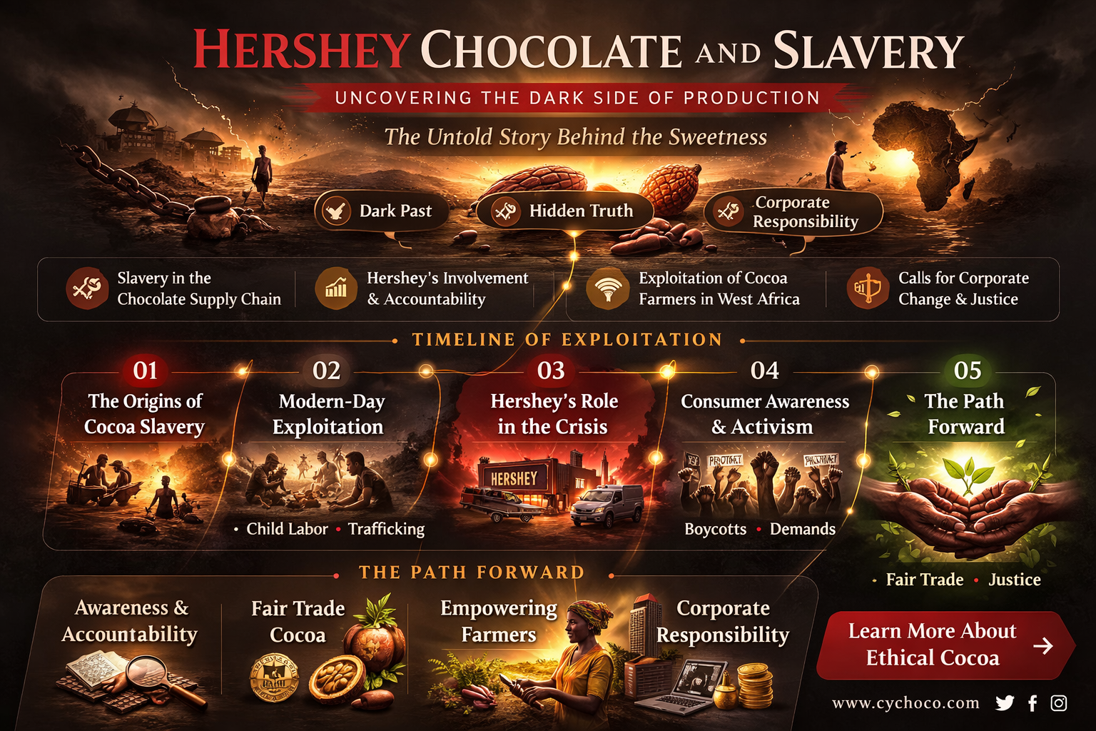 is hershey chocolate made by slaves