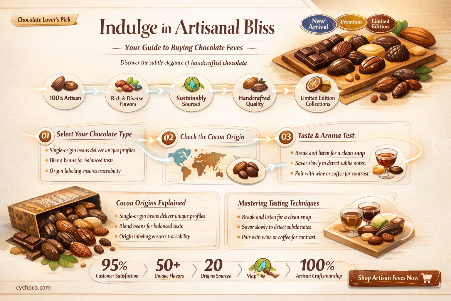 where to buy chocolate feves
