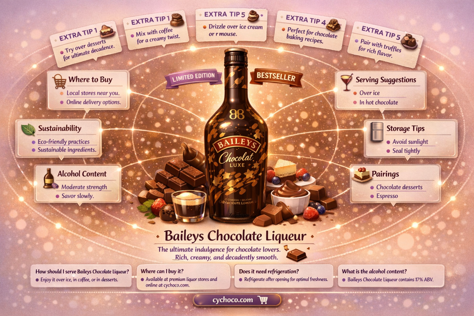 where to buy baileys chocolate liqueur