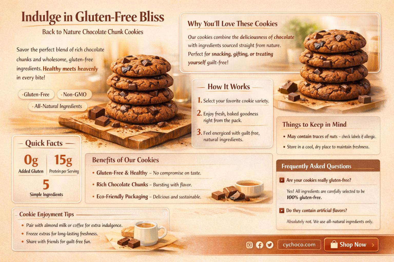 are back to nature chocolate chunk cookies gluten free