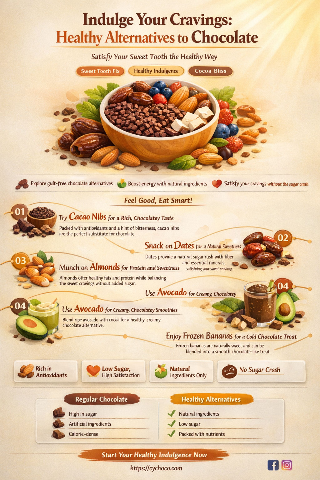 what to eat when you crave chocolate