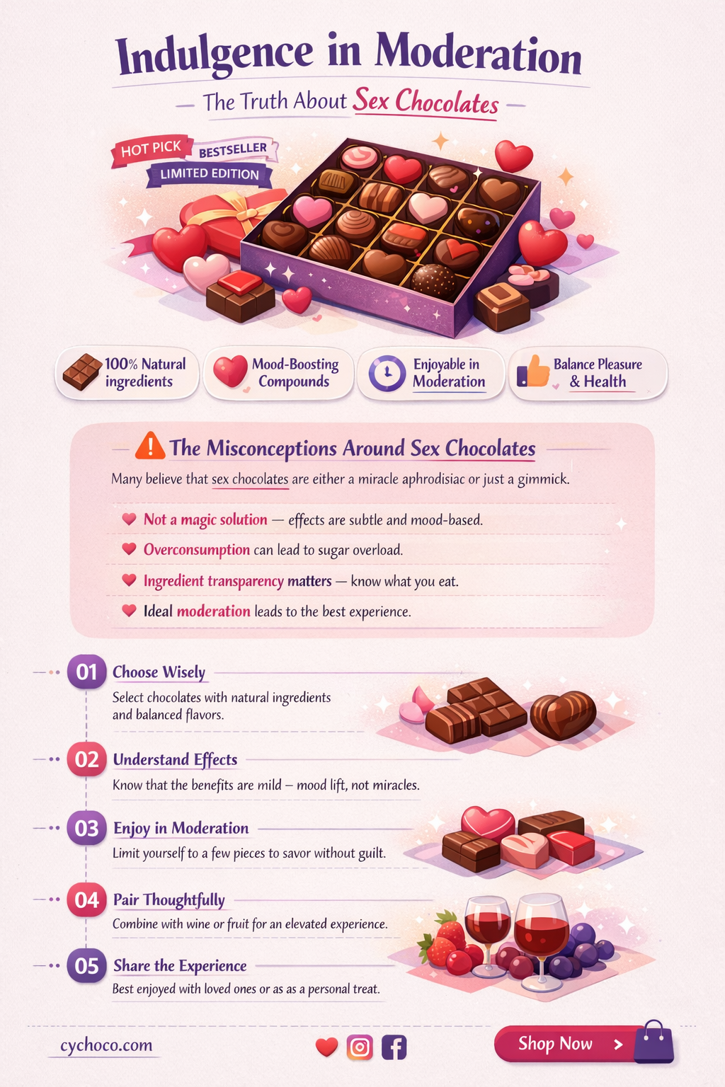 are sex chocolates bad for you