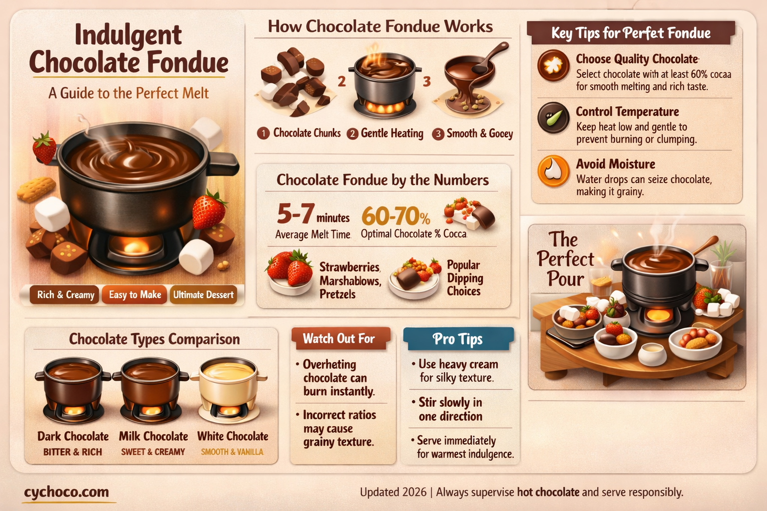 what chocolate to melt for fondue