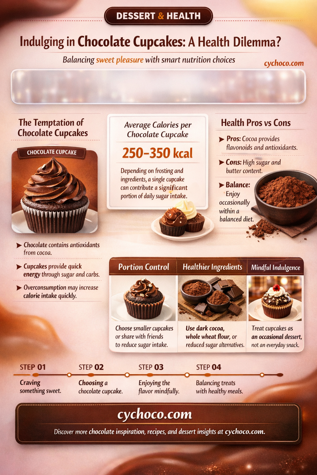 are chocolate cupcakes bad your health
