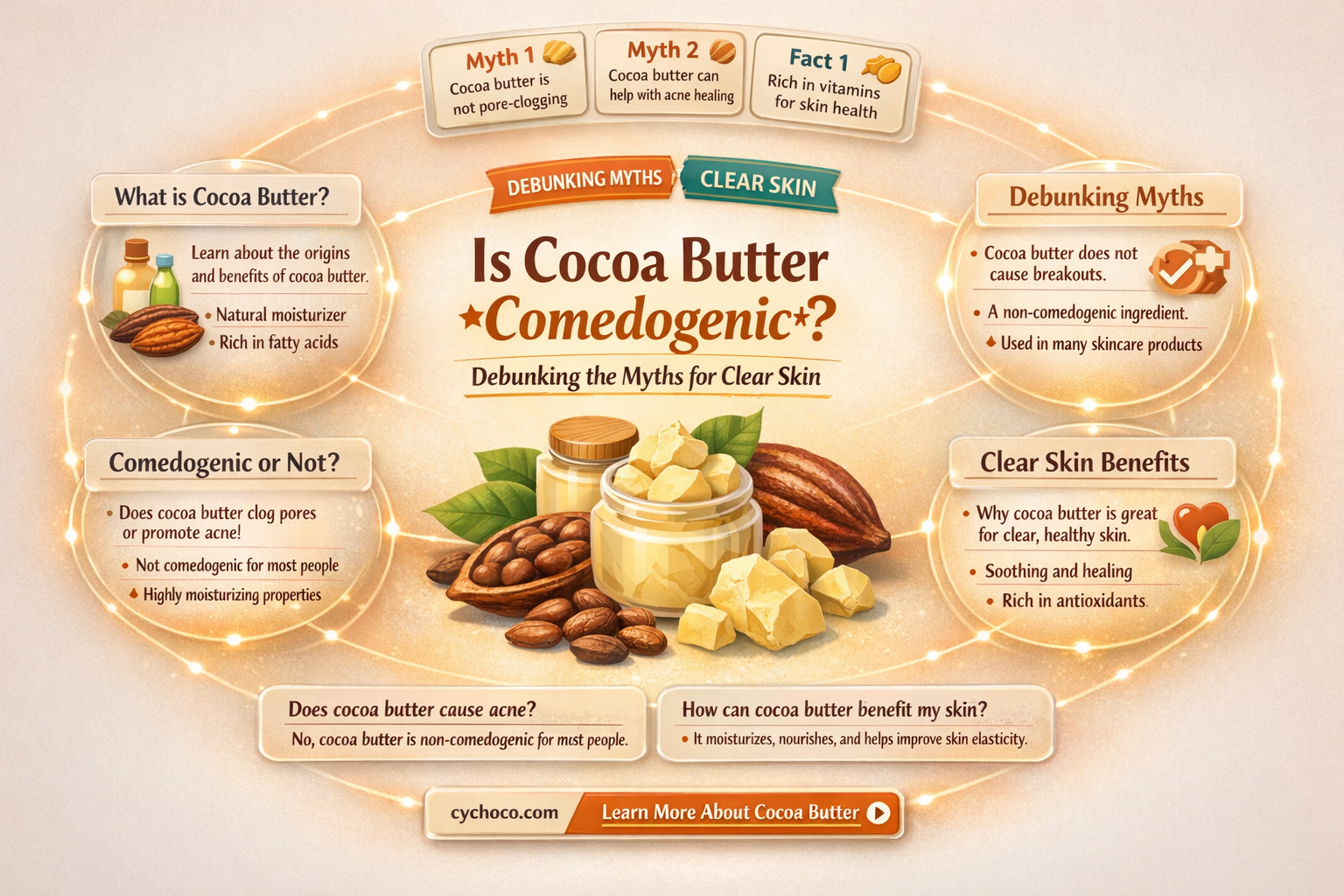 is cocoa butter comedogenic
