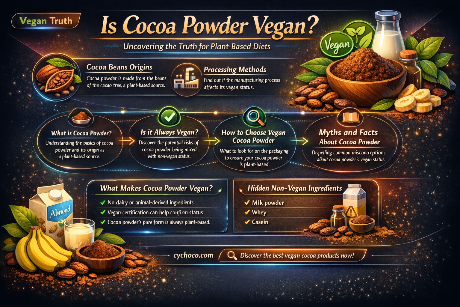 is cocoa powder vegan