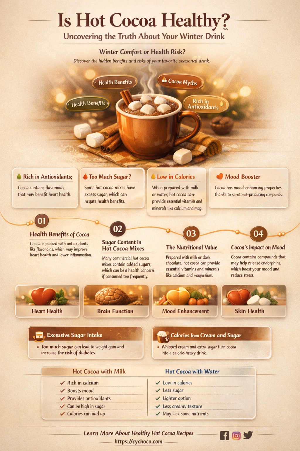 is hot cocoa bad for you