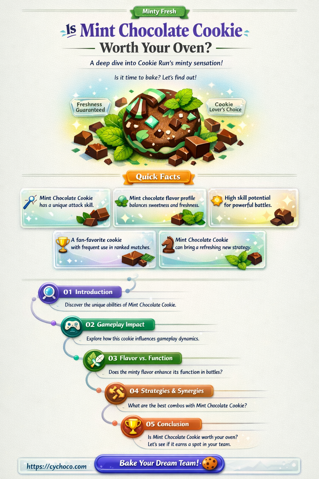 is mint chocolate cookie good cookie run