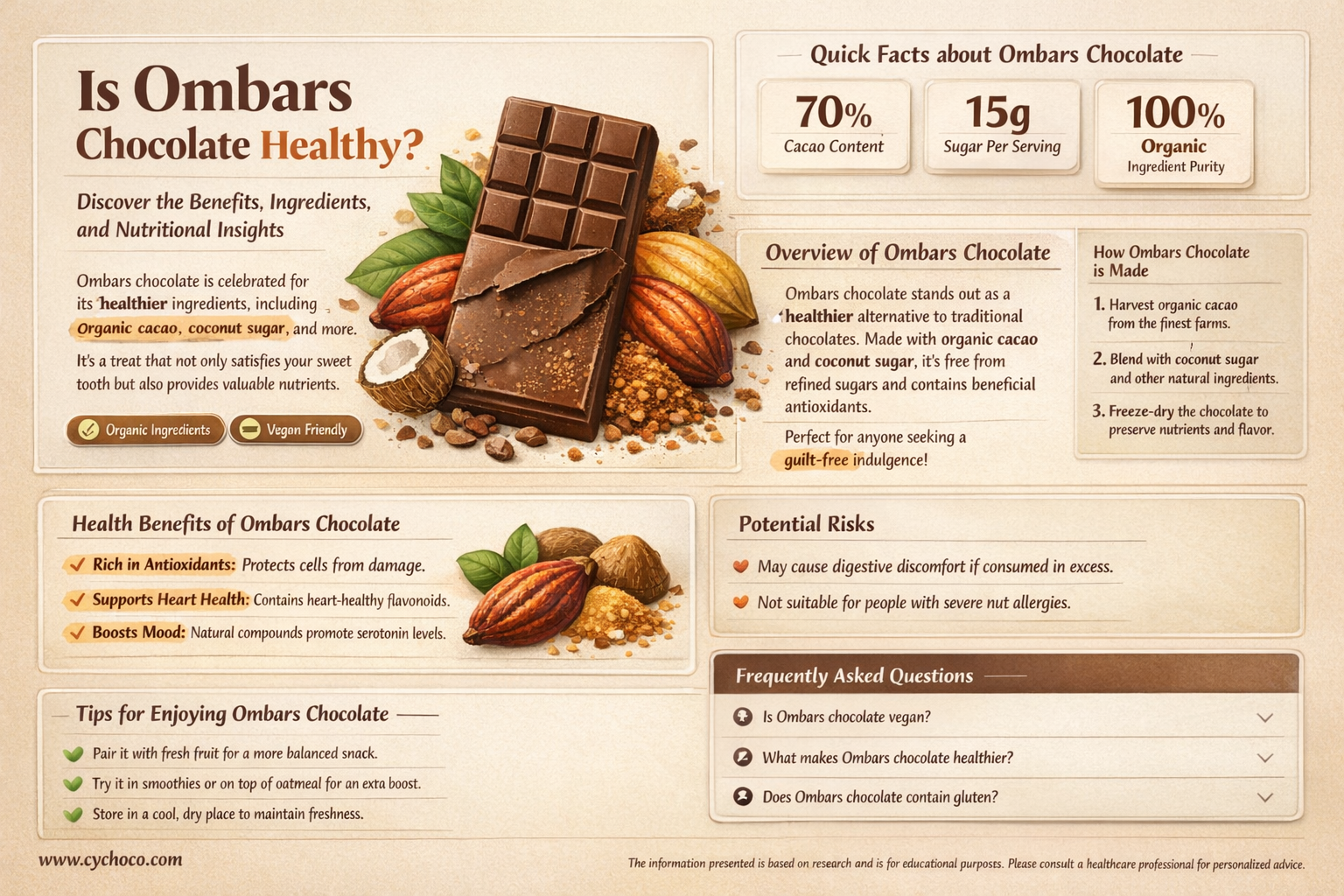 is ombar chocolate good for you