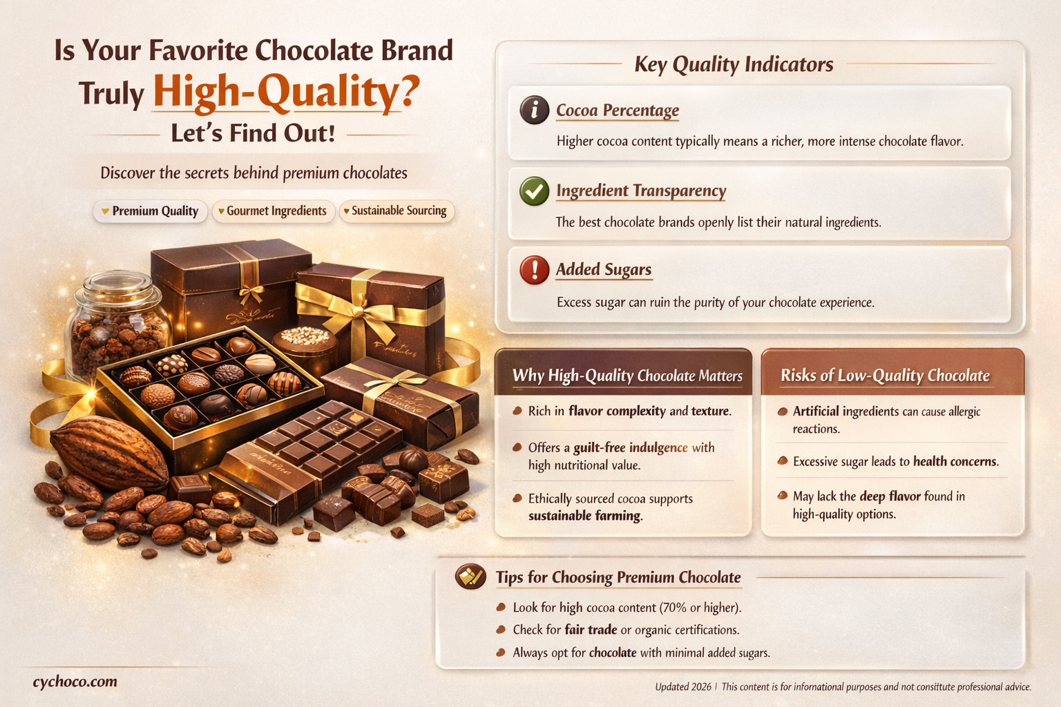 is my favorite company chocolate good quality