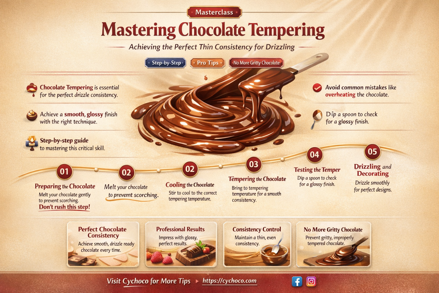 how to get chocolate thin enough to run