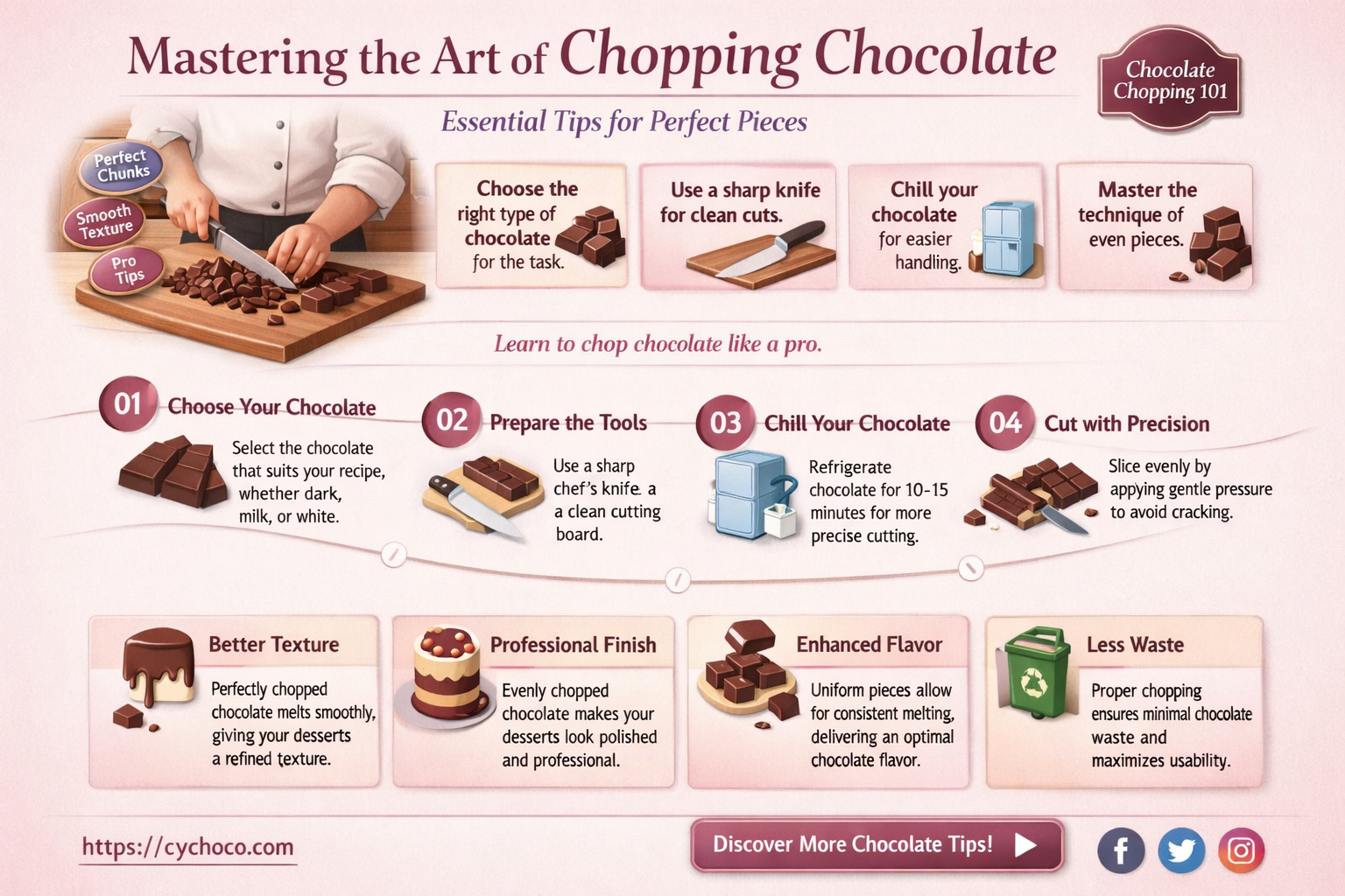 how to get chopped chocolate