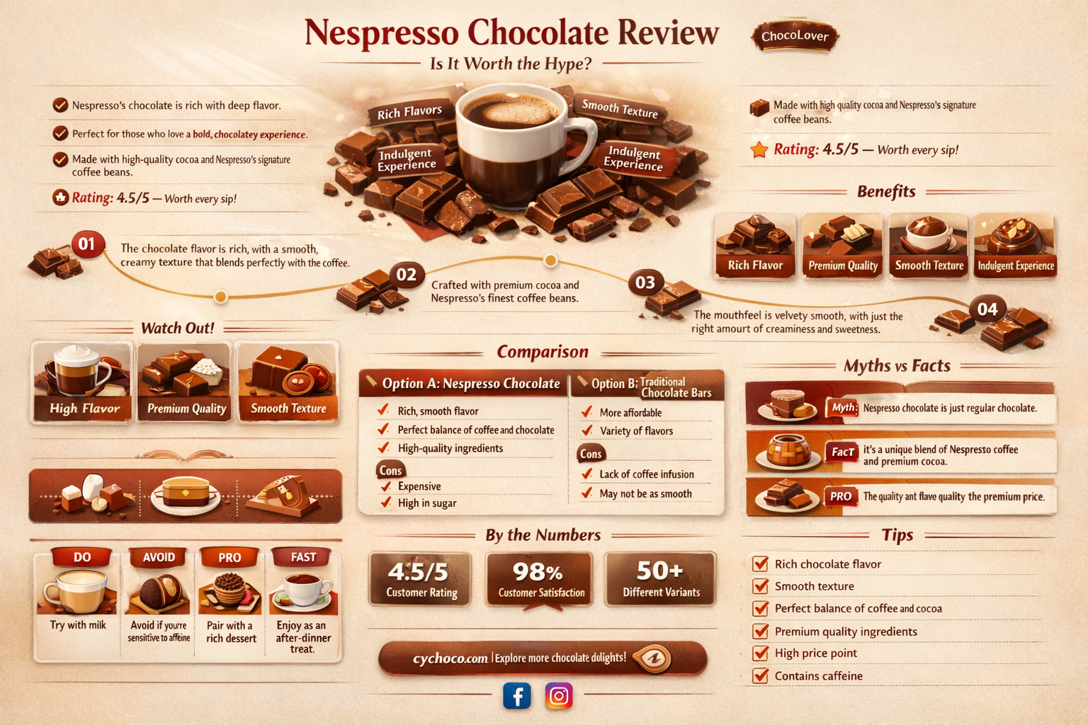 is nespresso chocolate good