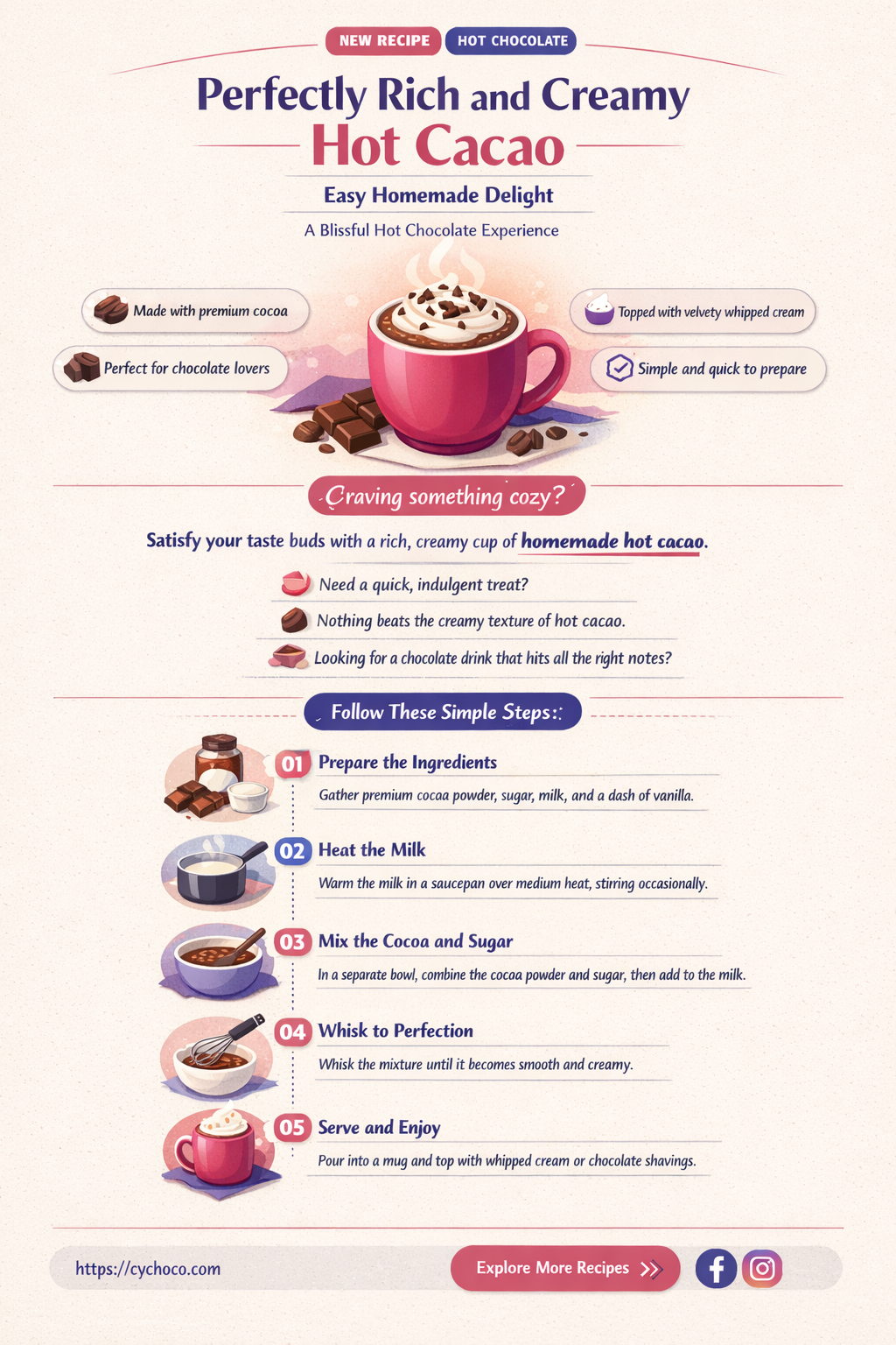 how to make hot cacao