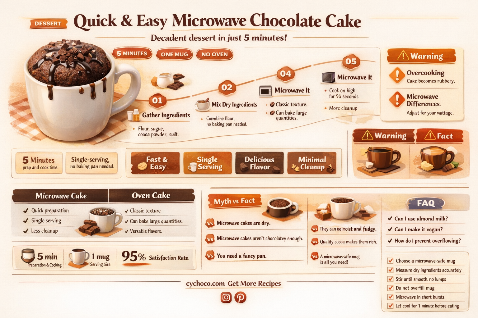 how to bake chocolate cake in microwave