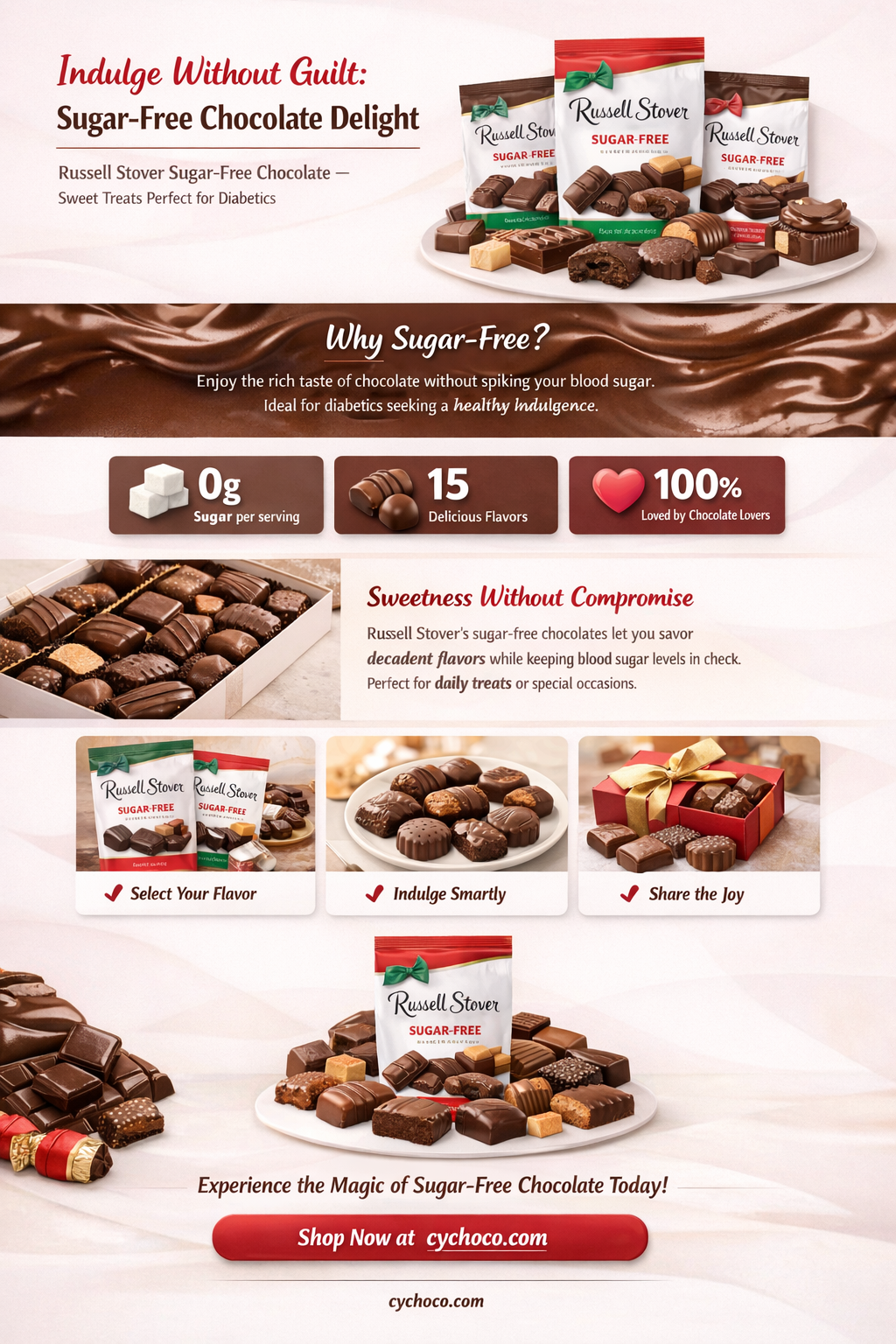 is russell stover sugar free chocolate good for diabetics