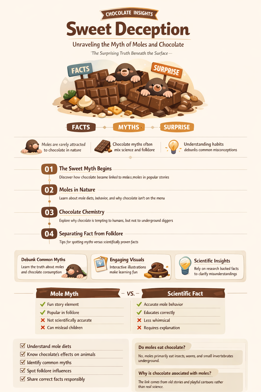 does mole use chocolate