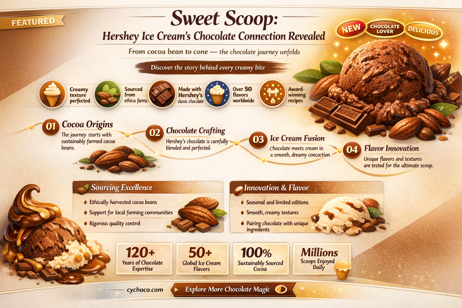 does hershey ice cream use hershey chocolate