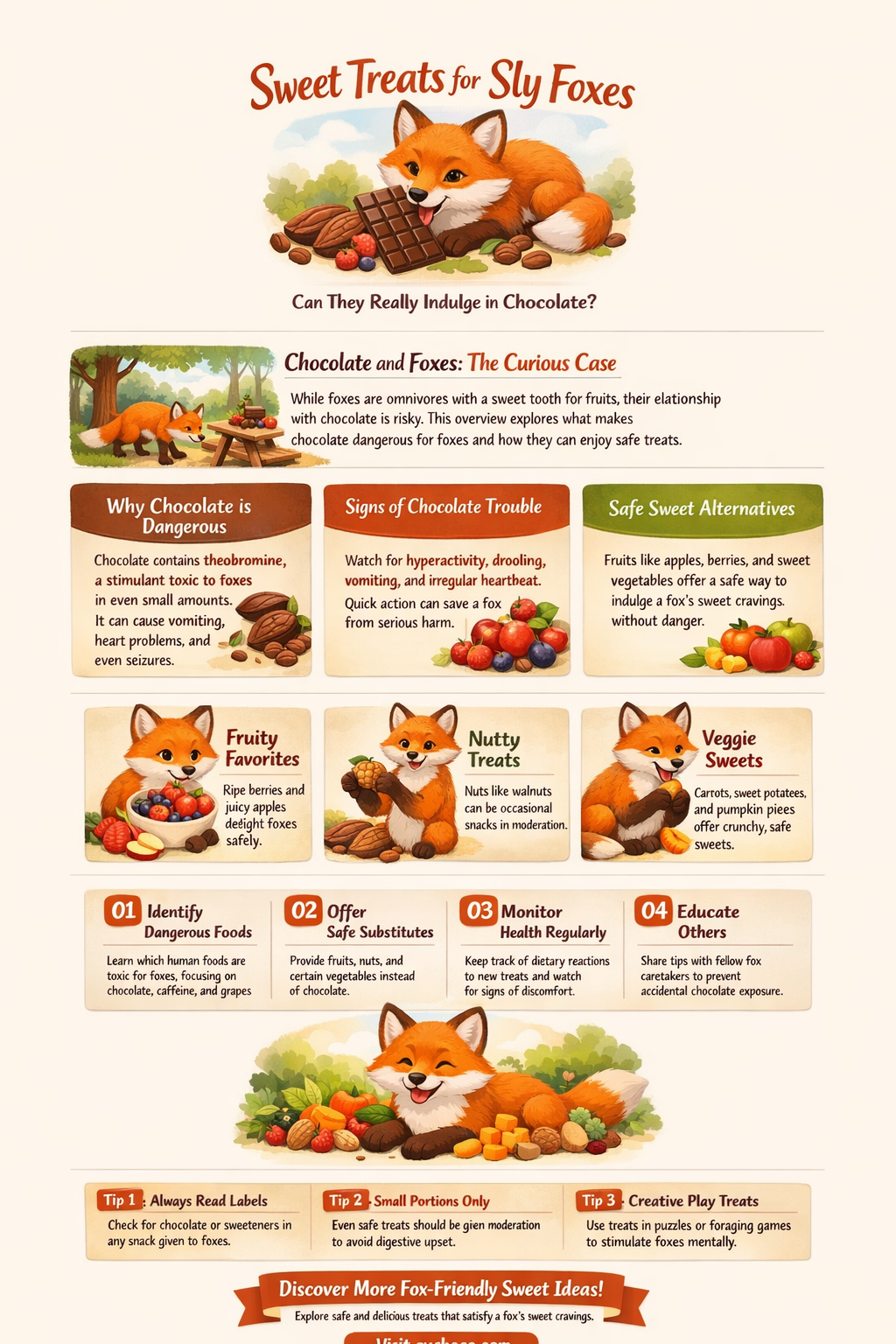 can fox eat chocolate