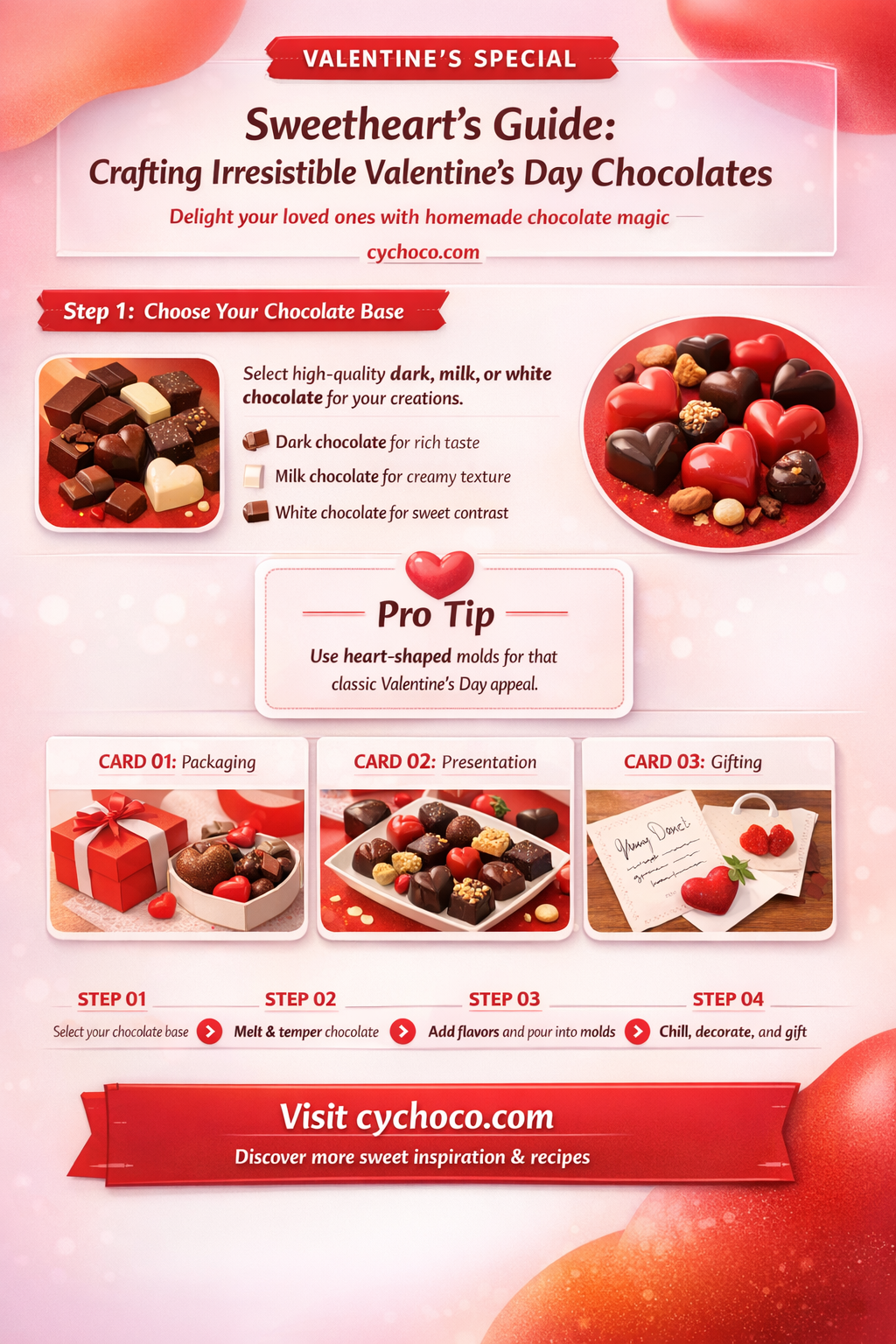 how to make valentine chocolate