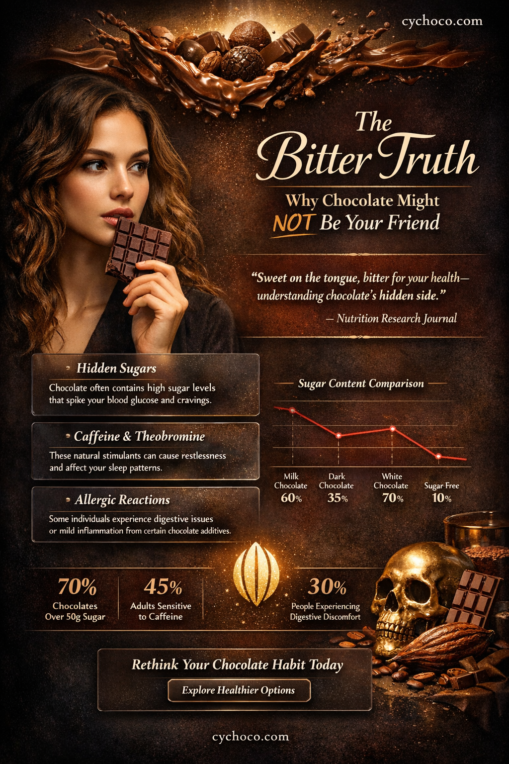 how chocolate is bad for you