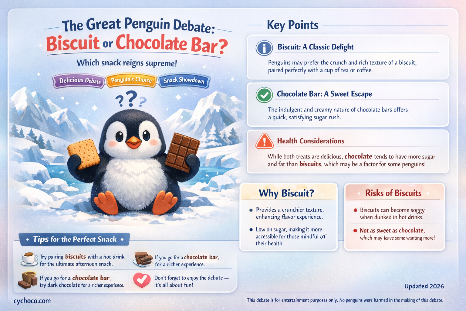 is a penguin a biscuit or chocolate bar