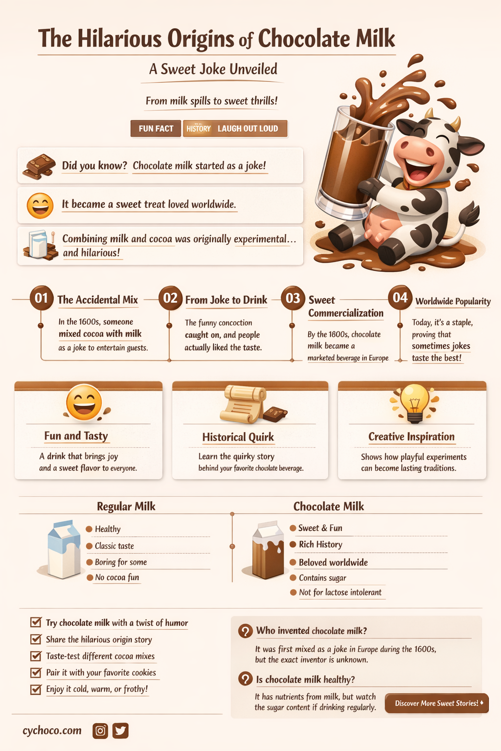 where does chocolate milk come from joke