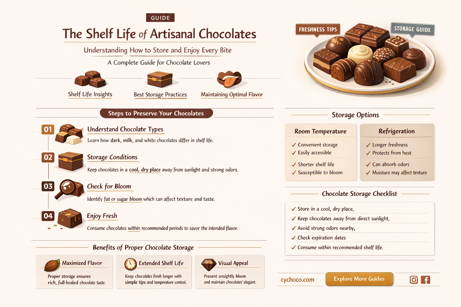 how long do artisinal chocolates last