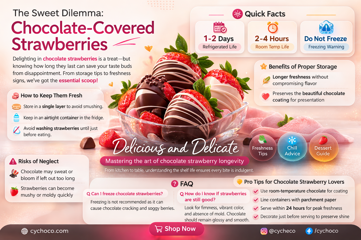 do chocolate strawberries go bad
