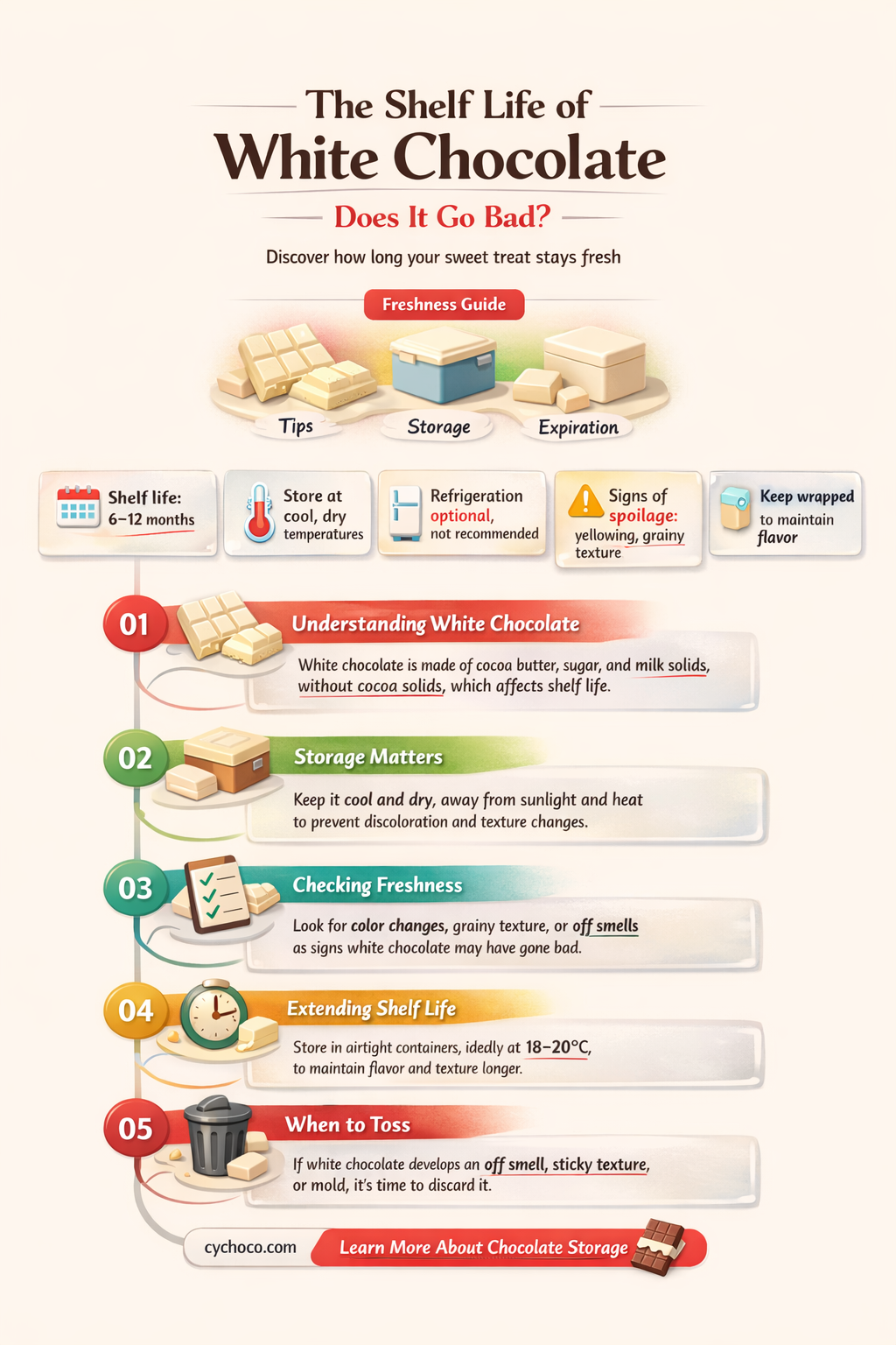 does white chocolate go bad