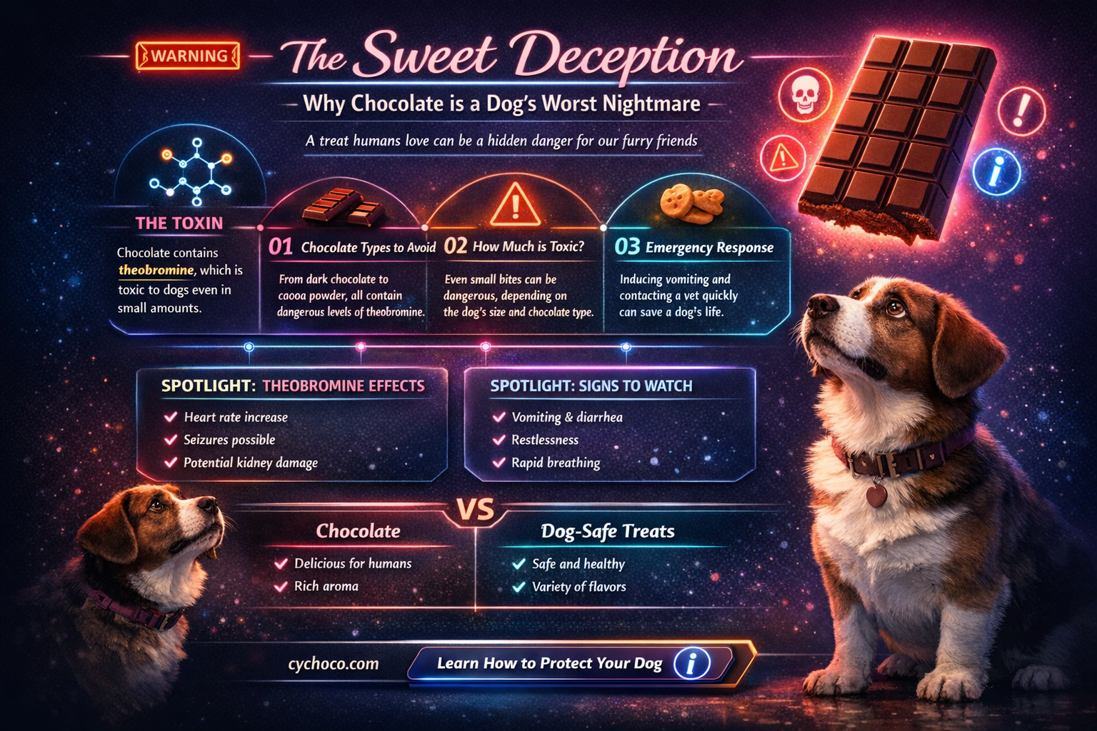 is eating chocolate bad for dogs