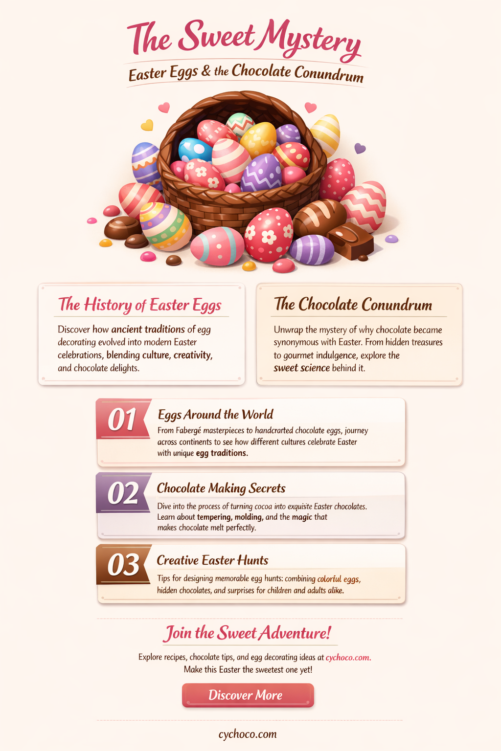 do they use different chocolate for easter eggs