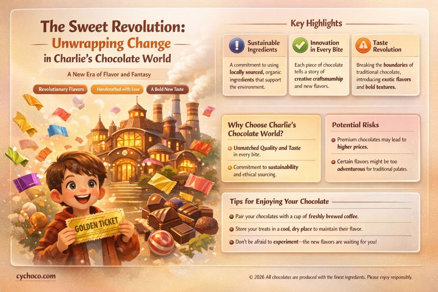 what revolution happened in charlie and the chocolate factory